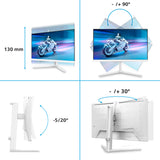 Philips Evnia 6000 27M2N6501L/00 computerskærm 67,3 cm (26.5") 2560 x 1440 pixel Quad HD QD-OLED Hvid
