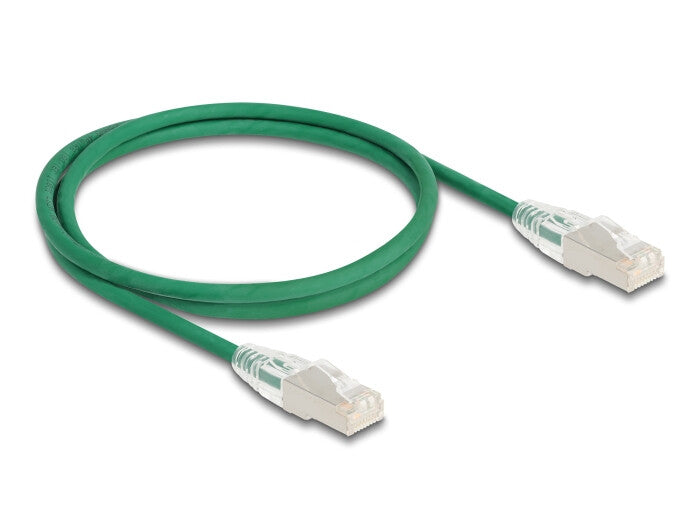 DeLOCK 80365 netværkskabel Grøn 1 m Cat6a U/FTP (STP)