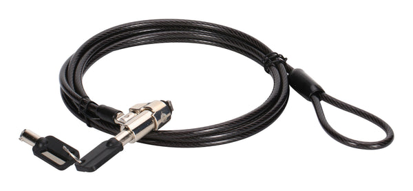 Conceptronic CUSTODIO02BSM kabellås Sort 1,8 m