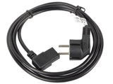 Lanberg CA-C13C-12CC-0030-BK el-ledning Sort 3 m CEE7/7 IEC 320