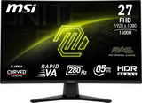 MSI MAG 274CXF computerskærm 68,6 cm (27") 1920 x 1080 pixel Fuld HD Sort