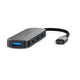 Nedis CCGB64220GY01 interface hub USB 3.2 Gen 1 (3.1 Gen 1) Type-C 5000 Mbit/s Grå