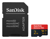 SanDisk Extreme PRO 2 TB MicroSDXC UHS-I Klasse 10