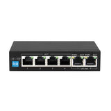 Extralink EX.14305 netværksswitch Ikke administreret L2 Gigabit Ethernet (10/100/1000) Strøm over Ethernet (PoE) Sort