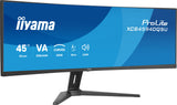 iiyama ProLite XCB4594DQSU-B1 computerskærm 113 cm (44.5") 5120 x 1440 pixel Dual QHD LED Sort