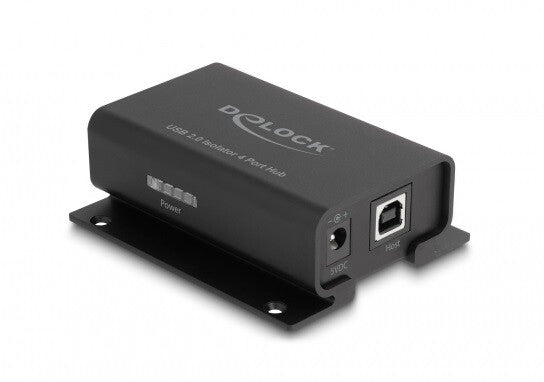 DeLOCK 64226 seriel konverter/repeater/isolator USB 2.0 Sort