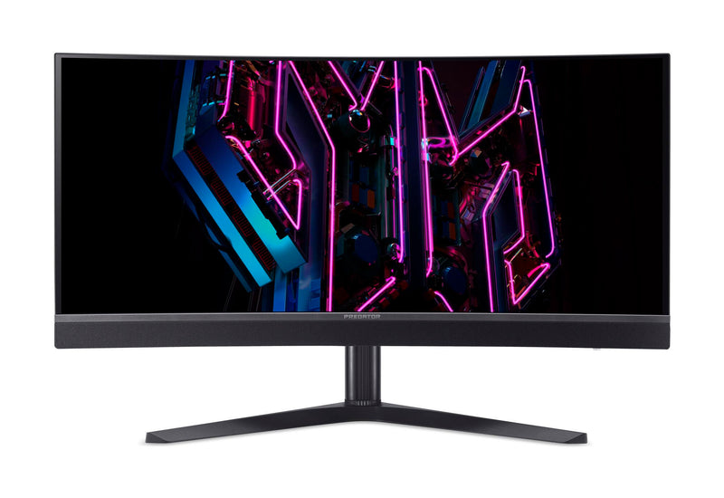 Acer Predator X34Vbmiiphuzx computerskærm 86,4 cm (34") 3440 x 1440 pixel UltraWide Quad HD OLED Sort