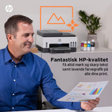 HP Smart Tank 7605 Trådløst All-in-One Farve Printer, Tosidet print; Kopimaskine, scanner
