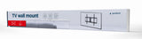 Gembird WM-80F-01 tv-beslag 2,03 m (80") Sort