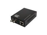 LevelOne GVT-2003 netværksomformer til medie 1000 Mbit/s 1310 nm Enkeltilstand Sort