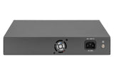 Digitus DN-95355 netværksswitch Ikke administreret Gigabit Ethernet (10/100/1000) Strøm over Ethernet (PoE) 1U Sort