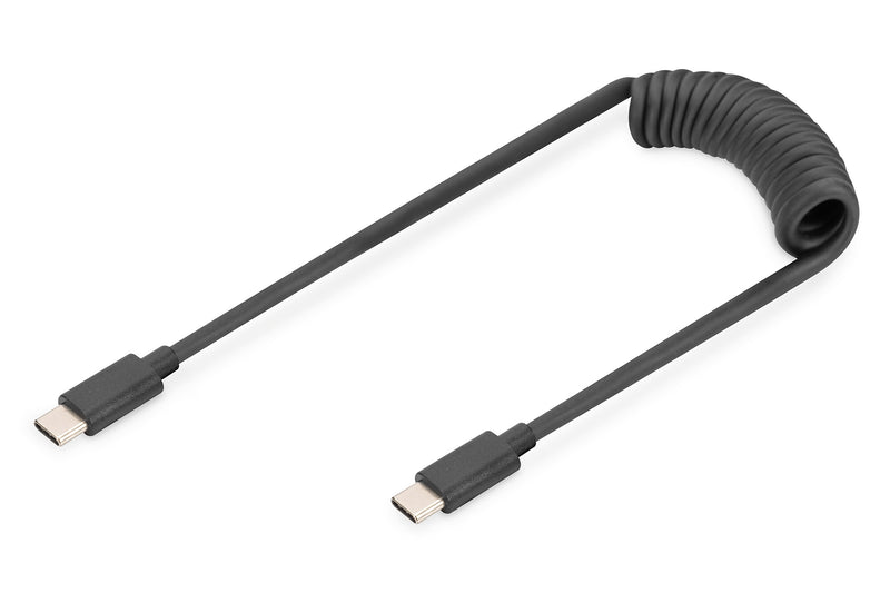 Digitus AK-300431-006-S USB-kabel USB 2.0 1 m USB C 0,48 Gbit/sek. 60 W Sort