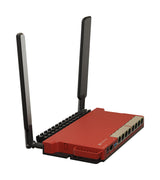 Mikrotik L009UiGS-2HaxD-IN trådløs router Gigabit Ethernet Enkelt band (2,4 GHz) Rød