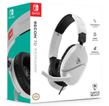 Turtle Beach Recon 70 Headset Ledningsført Spil Sort, Hvid
