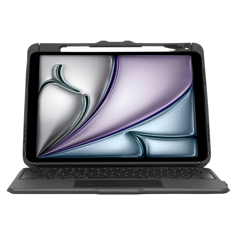 Targus VersaVu QWERTZ Tysk Bluetooth Sort