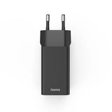 Hama 00201990 oplader til mobil enhed Headset, Strømbank, Smartphone, Tablet Sort Vekselstrøm Hurtig opladning Indendørs