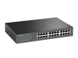 TP-Link TL-SG1024DE netværksswitch Administreret L2 Gigabit Ethernet (10/100/1000) Sort