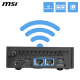 MSI Cubi NUC AI+ 3MG-005BEU USFF Sort 322 Intel® SoC FCBGA2540 4,4 GHz Indbyggede højttaler(e)