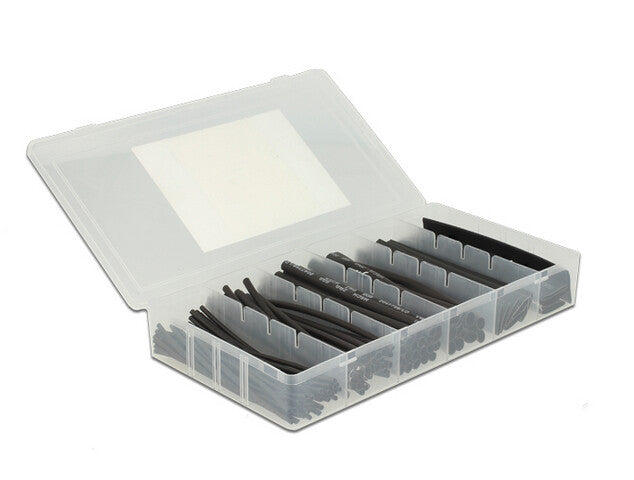 DeLOCK 86271 kabelisolering Sort 100 stk