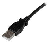 StarTech.com 2m USB 2.0 USB-kabel USB A USB B 0,48 Gbit/sek. Sort