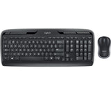 Logitech Wireless Combo MK330 tastatur Mus inkluderet Kontor RF trådløst QWERTY Nordisk