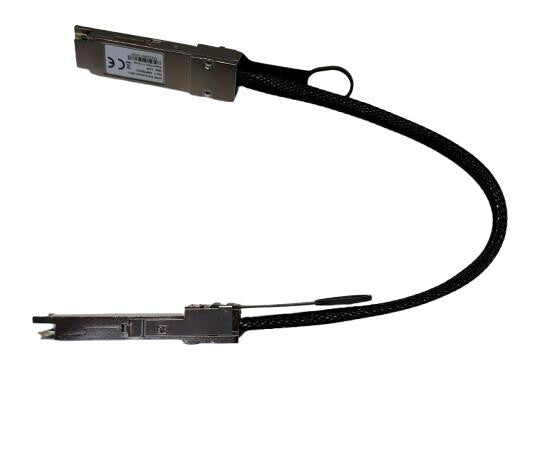 Nvidia 930-51986-0000-000 InfiniBand og fiberoptisk kabel 0,4 m QSFP DAC Sort