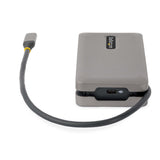 StarTech.com DKT31CVHPD3 dockingstation Ledningsført USB 3.2 Gen 2 (3.1 Gen 2) Type-C Grå