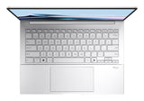 ASUS Zenbook 14 OLED UX3405CA-QD1302W Intel Core Ultra 7 255H Laptop 35,6 cm (14") WUXGA 16 GB LPDDR5x-SDRAM 1 TB SSD Wi-Fi 7 (802.11be) Windows 11 Home Tysk Sølv