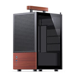 Jonsbo T6 Midi Tower Sort, Træ