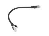 Lanberg PCU6-10CC-0025-BK netværkskabel Sort 0,25 m Cat6 U/UTP (UTP)