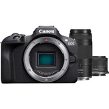 Canon EOS R100 + RF-S 18-45mm F4.5-6.3 IS STM Lens + RF 75-300mm F4-5.6 Lens MILC 24,1 MP CMOS 6000 x 4000 pixel Sort