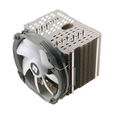Thermalright HR-02 Plus Processor Køleplade/køler 14 cm Sølv, Hvid 1 stk