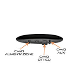 Techmade TM-YH690 hovedtelefoner/headset Trådløs Musik/hverdag Sort