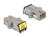 DeLOCK 86889 fiber adapter SC/SC 1 stk Beige
