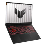 ASUS TUF Gaming A16 FA608WI-QT010W AMD Ryzen AI 9 370 Laptop 40,6 cm (16") WQXGA 16 GB LPDDR5x-SDRAM 1 TB SSD NVIDIA GeForce RTX 4070 Wi-Fi 6E (802.11ax) Windows 11 Home Sort, Grå QWERTZ Tysk