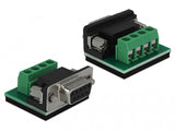 DeLOCK 62919 kabel kønsskifter RS-232 RS-485 Sort