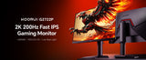 Koorui G2722P computerskærm 68,6 cm (27") 2560 x 1440 pixel Quad HD Sort
