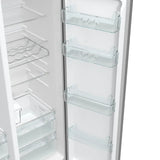 Hisense RS5P535NTCE side-by-side køle-fryseskab Fritstående 566 L Grå