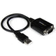 StarTech.com ICUSB2321X kabel kønsskifter DB-9 USB 2.0 A Sort