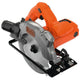 Black & Decker CS1250L 19 cm Sort, Metallic, Orange 5300 rpm 1250 W