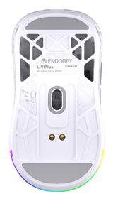ENDORFY LIV Plus Wireless Onyx White mus Spil Ambidextrous Bluetooth Optisk 26000 dpi
