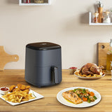 Tefal Easy Fry Max EY245B Enkelt 5 L Enkeltstående 1500 W Varmluftsteger Grå
