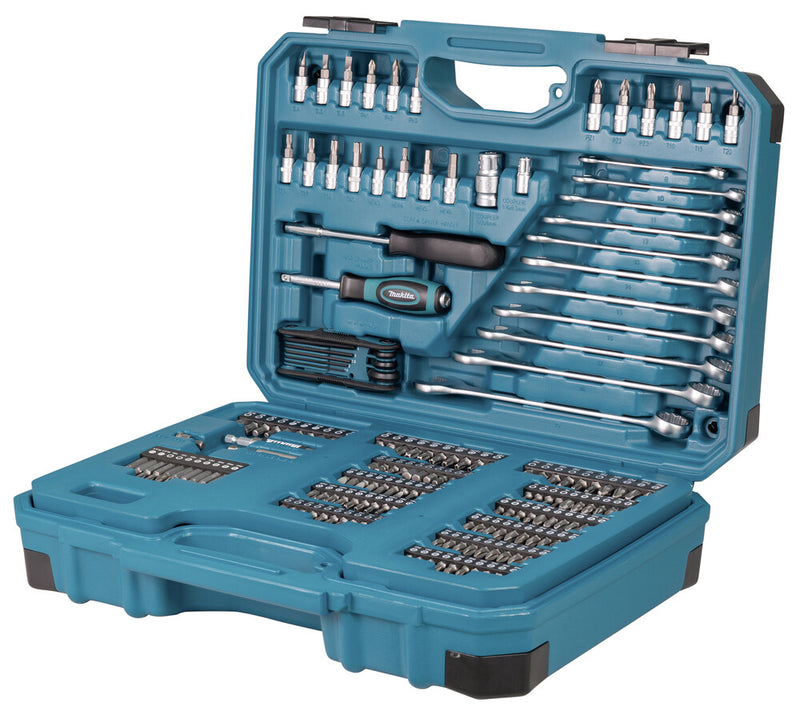 Makita E-17980 mekaniske værktøjssæt 231 værktøjer