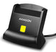Axagon CRE-SM2 smartcard læser Indendørs USB USB 2.0 Sort