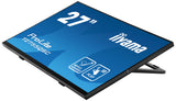 iiyama ProLite T2755QSC-B1 computerskærm 68,6 cm (27") 2560 x 1440 pixel Quad HD LCD Berøringsskærm Sort