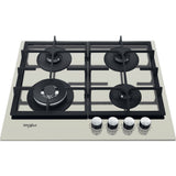 Whirlpool AKTL 629/S Sølv Indbygget Gaskomfur 4 zone(s)