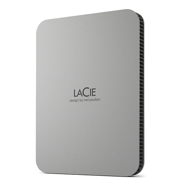 Seagate Lacie Mobile Drive ekstern harddisk 2 TB USB Type-C 3.2 Gen 1 (3.1 Gen 1) Sølv