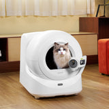 PETKIT P9903 hunde- og kattetoilet Kat Selvrensende kattebakke Hvid