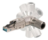 EFB Elektronik 88035P8.1 kabelsamler RJ-45 Sølv