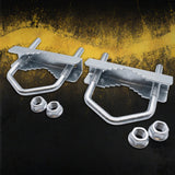 Extralink L250X400 BALCONY HANDLE MOUNT WITH U-BOLTS M8